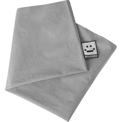 Funda para cojín de palets Respaldo Esquina 65x45x25 Sin Relleno Gris Claro Naylim Mate Happers