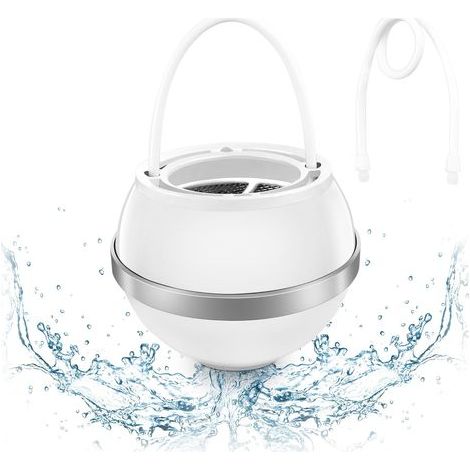 Filtre à Boule de Baignoire, 8 Étapes Filtre à Eau de Baignoire, Filtre de Baignoire pour Bébés et Adultes, Pour une Peau Plus Douce et Plus Lisse - Sans BPA - 2 500 Gallons de Filtration (1/4)