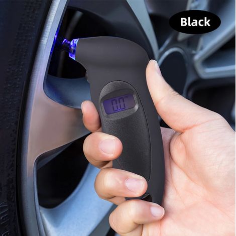Manomètre de pression des pneus Sikeo 0-150 PSI, rétroéclairage, haute précision, numérique, pour la surveillance de la pression des pneus de voiture