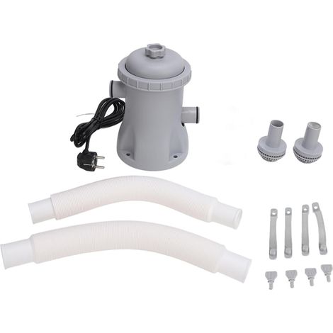 Above Ground Swimming Pool Filter Pump in ABS 330 GPH 16 W (EU Plug 220V) (1/5)