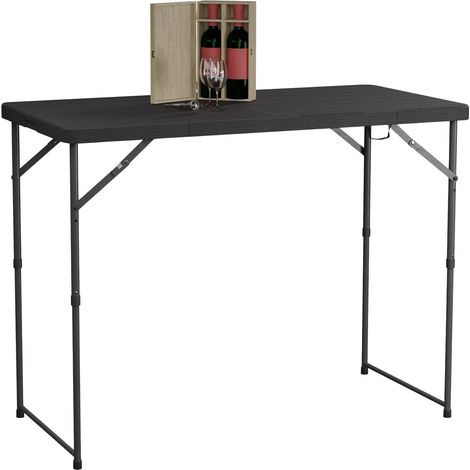 Mesa de jardín plegable ajustable para uso en exteriores (1/5)