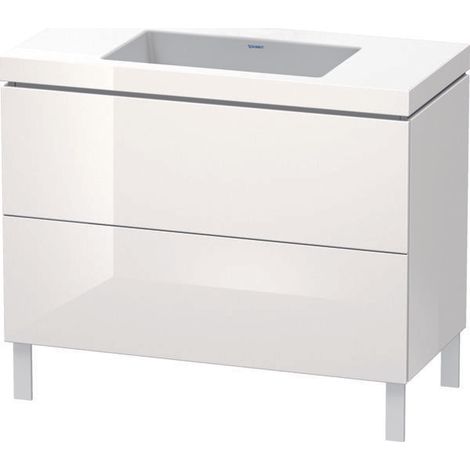 Duravit L-Cube c-bonded Ensemble vertical, 2 tiroirs, sans (1/4)
