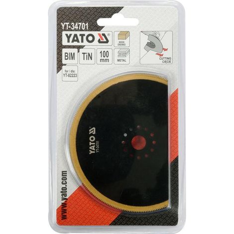 Handsäge Yato bim-tin gerade und Tauchschnitte 100mm