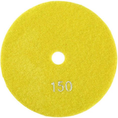 Zoll 125 mm Nass-Diamantpolierscheiben Schleifscheiben für Granit Beton Marmor (150)