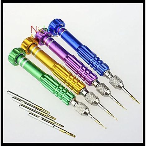 HI-Q 5-in-1 Precision Torx Screwdriver for iPhone 4 5 6 6S Samsung Galaxy Watch Repair /P00275 (1/3)