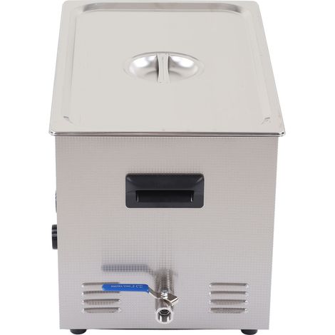 Nettoyeur Ultrasonique 30L Réglable, Machine à Ultrasons avec DégaZage pour Prothèses Dentaires, Pièces, Circuits Imprimés, Laboratoire, Prise UE 220V (1/5)