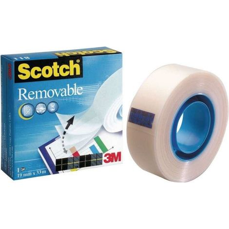 Scotch 8111933 cinta adhesiva 33 m Transparente 1 pieza(s)