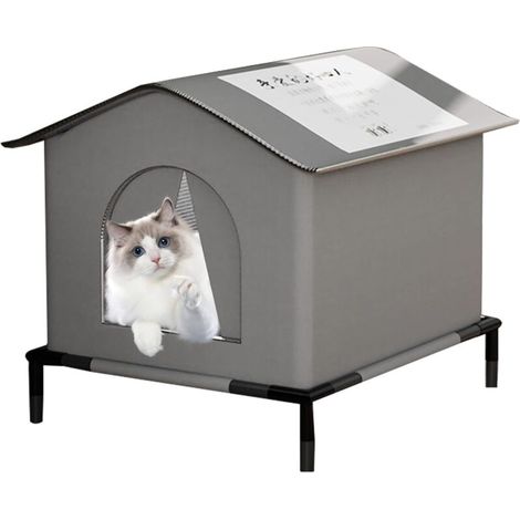 Maison d'extérieur pour chat (1/5)
