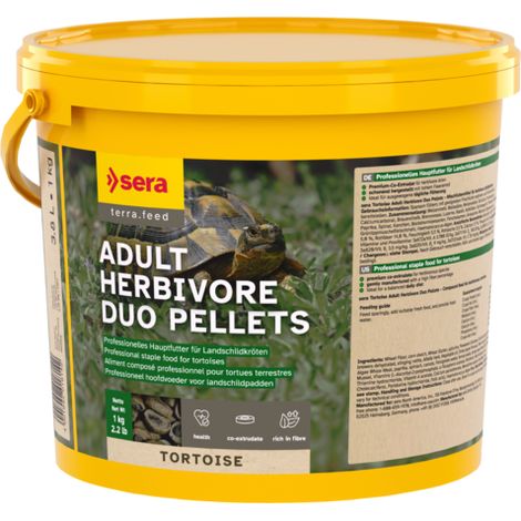 Sera Reptil Professional Herbivor Nature - Aliment biocomposant pour reptiles herbivores