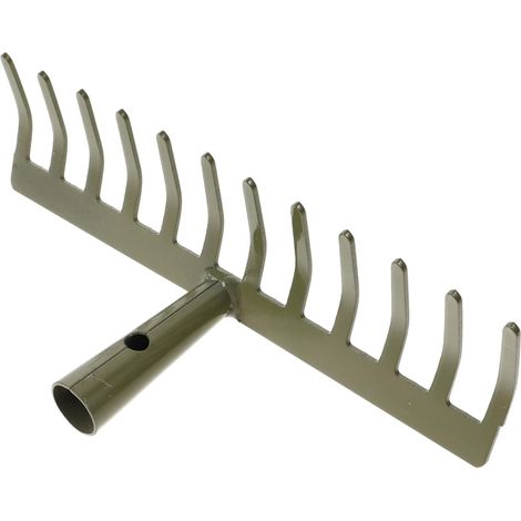 3pièces Râteau De Jardin Multifonction avec Dents Outil De Nettoyage pour (1/5)