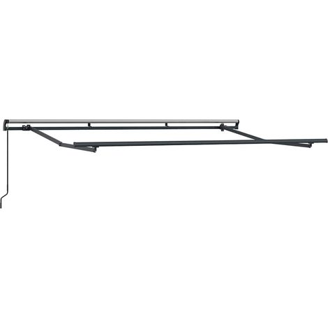 Maison Exclusive - Markisenrahmen Anthrazit 3,5 x 2 m Metall