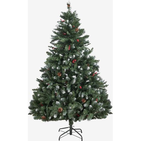 Albero di Natale con pigne decorative e bacche rosse Livigno SKLUM (1/5)