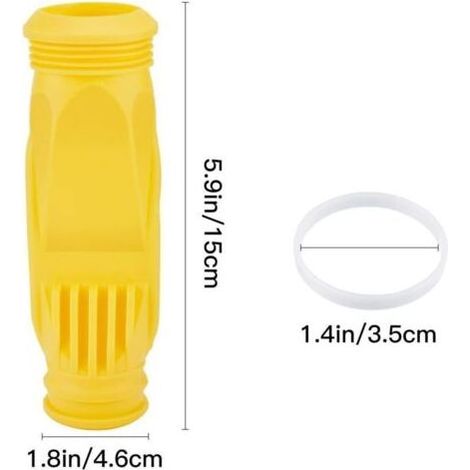 Diaphragme longue durée W69698 pour nettoyeur de piscine avec bague de retenue W81600, remplacement pour diaphragme Zodiac Baracuda G3, G4 W69698 (lot de 2) (1/3)