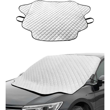 Housse de voiture extérieure 7,5 pouces x 5 pouces, protection pare-brise, pare-soleil de pare-brise, pare-soleil extérieur pour voiture, convient pour... (1/5)