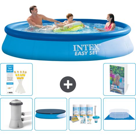 Intex Piscina Easy Set Rotonda - 366x76 cm - 7-pezzi  S251