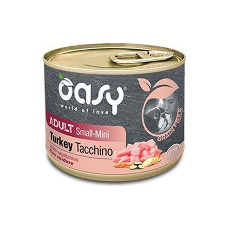 Cane Grain Free Adult Small con Tacchino 200 gr OASY