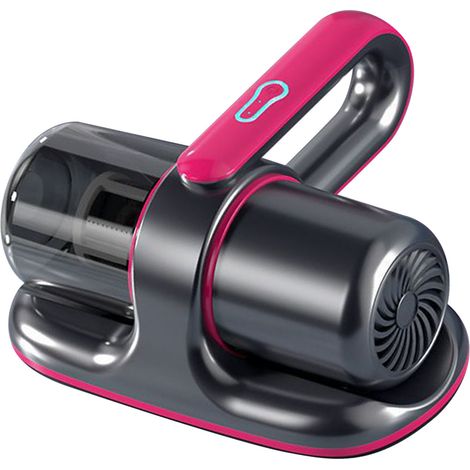 Aspirateur UV puissant compact portable anti-acariens pour lits canapés tapis voitures rouge gris (1/5)