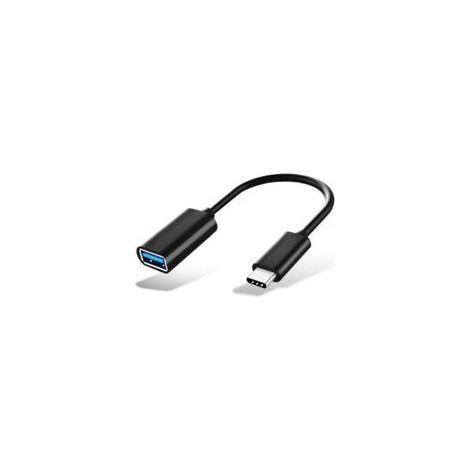 Adaptateur USB C vers USB 3.0, 5Gbps Câble OTG USB Type C Mâle vers USB A Femelle, Compatible avec iPhone 16 Pro Max/15 Pro Max Plus, iPad Pro, MacBook Pro/Air, Samsung Galaxy S24/S23/S22/S21-Crezuo (1/5)