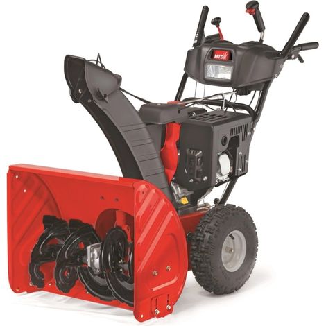 spazzaneve a scoppio mtd "optima me 66" motore thorx 80 ohv 4t 272 cc