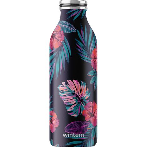 Wintem Borraccia Termica 500ml per Palestra Ufficio Scuola, in Acciaio Inox - Thermos per Bevande Calde 12h e Fredde 24h, Senza BPA, Ecologica (1/4)