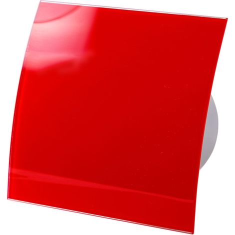 Ventilateur mural System Silent Escudo Rouge 100