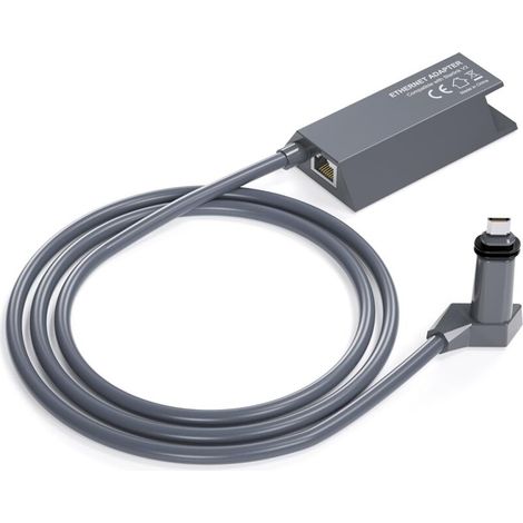 Adattatore Ethernet per lettori Starlink standard, adattatore Gen2 per una connessione stabile a reti cablate esterne, adattatore da Starlink a RJ45 compatibile con antenne rettangolari (1/5)