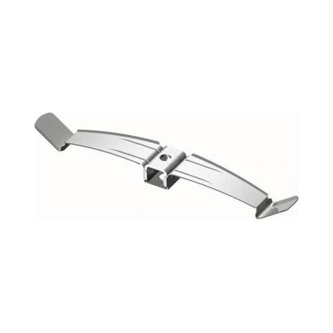 OBO Bettermann Fascetta per cavi 2x5 NYM3x1,5 acciaio inox, inossidabile A2 1.4310 lucido, post-trattato, 2204010