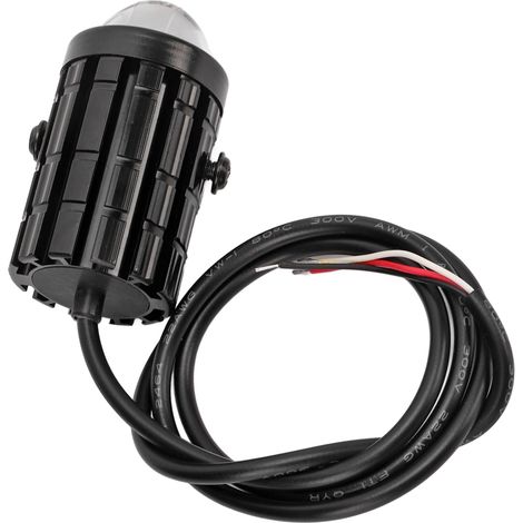 Phare LED Universel Moto Voiture Métal IP68 10-30V Ampoule Projecteur Haute Dissipation Thermique Étanche (1/5)
