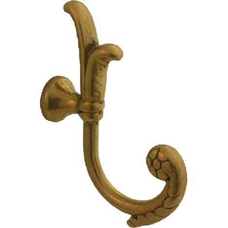 25PZ GANCIO PER TENDA 'TULIPANO' mm 90 x 65 - oro