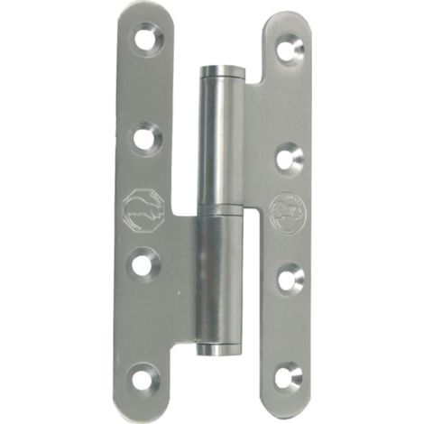 Torbel – Paumelle inox brossé 304 bout rond – Dimensions 140x70 mm – Sens gauche – 532345 - J532345