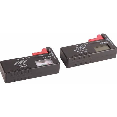 2-teiliger Batterietester, tragbarer Kapazitätsprüfer, digital und analog 168-168D (1/5)
