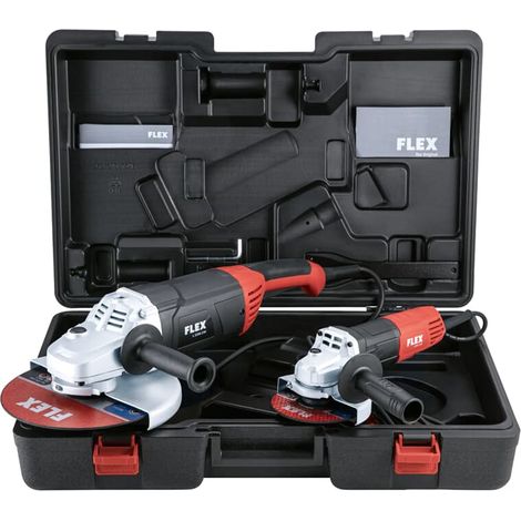 Pack 2 Winkelschleifer Ø230 und 125 mm (L 2200 + L 811) im Koffer - FLEX 492302 (1/5)