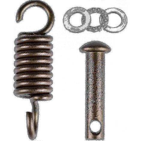 Ensemble de suspension ultime pour fauteuil hamac en forme d'œuf avec goupilles à ressort - Capacité de 227 kg (500 lb) - Zro-av Hardware Hwy (1/5)