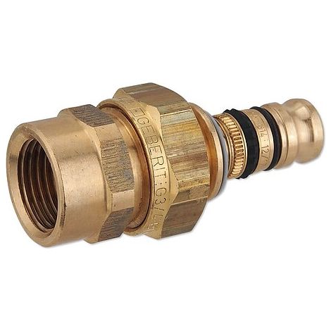 GEBERIT Mepla Press-Übergangsverschraubung 20 mm x 1/2 Zoll IG - 602.595.00.5 (1/3)