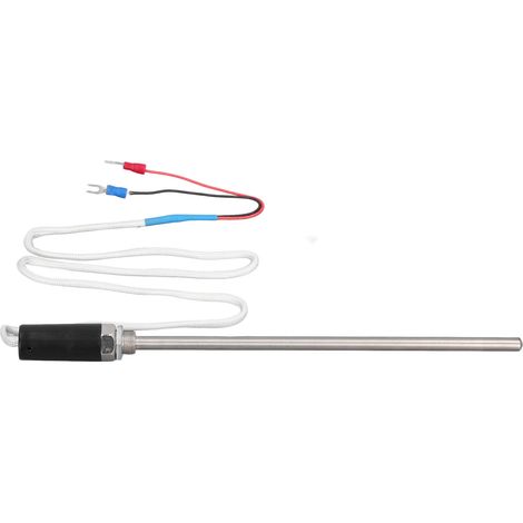 Sonde thermocouple de type K, sonde de température de haute précision en acier inoxydable de 1 m (1/5)