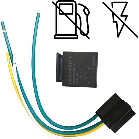 Rel茅 de corte de combustible de 12 V