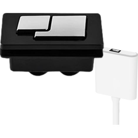 Bouton de chasse d'eau - 1,85 pouce double (1/5)