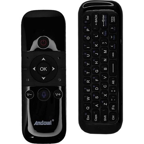 Trade Shop - TELECOMMENKONTROLLE REMOTE WIRELESS AIR MOUSE Q-A259 PER BOX SMART TV - (1/5)