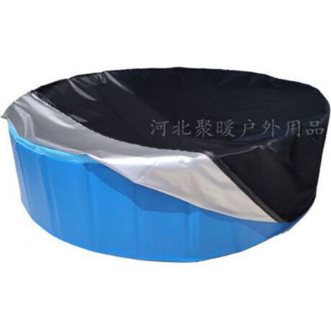 Bâche Solaire 190x30cm Étanche UV pour Piscine Ronde – Protection Spa Extérieur (1/5)
