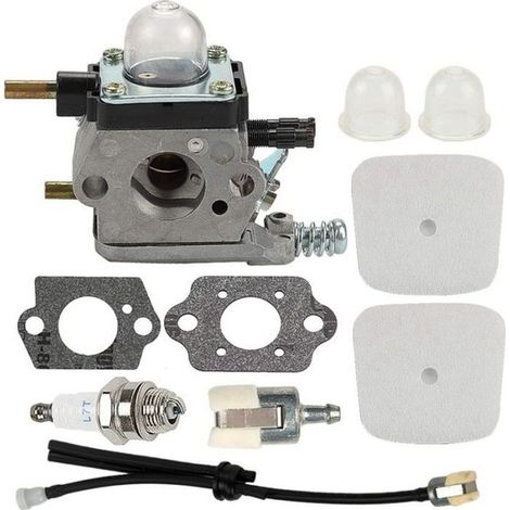 Kit Carburateur avec Filtre une Air pour Moteur Mantis une 2 Temps 7222 7222E 7222M 7225 7230 7234 7240 7920 7924 Motoculteur - (1/4)