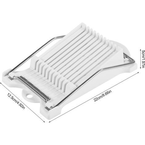 Käsehobel aus Edelstahl mit 10 Drähten, manueller Fleischschneider, Käsehobel, Sparschäler, ideal zum Schneiden von Schinken, Käse und Butter.