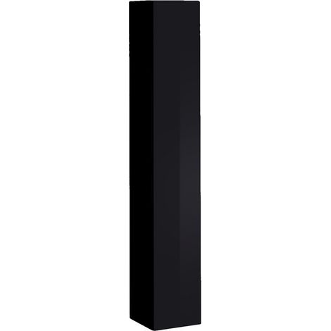 Colonna sospesa - Nero - Collezione SWITCH - 1 porta - 30x180 cm - Design moderno