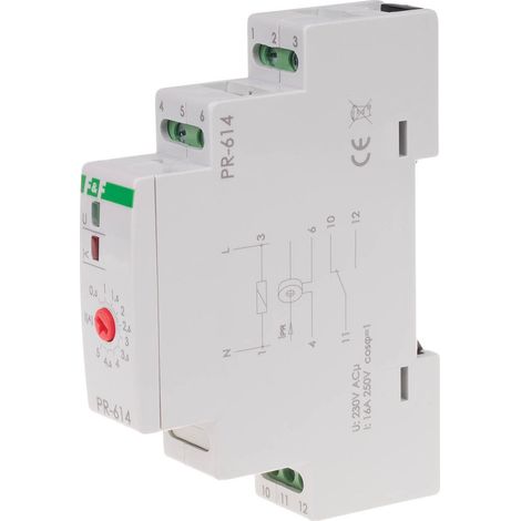 Relé de prioridad, montaje en carril DIN, 230v u=0,5÷5a contacto: 1na/nc PR-614
