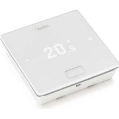 REHAU NEA SMART 2.0 Raumregler Funk mit Temp.-/Feuchtefühler, weiß (HRW), 13280121004 (1/2)