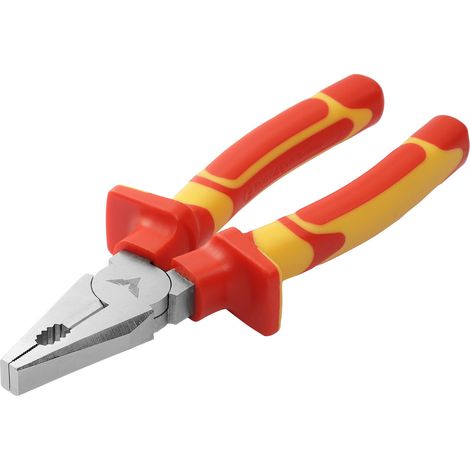 Pince combinée isolée VDE en acier CrV de qualité 200 mm Vorstahl (1/5)