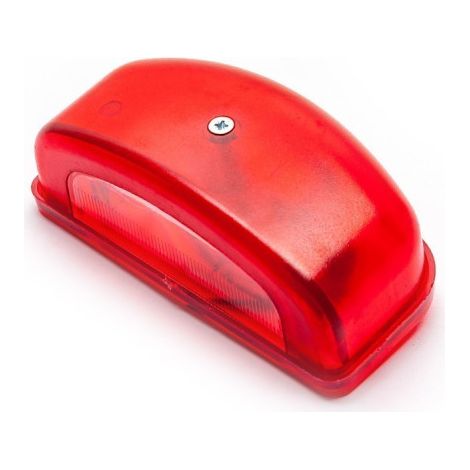 LED-Kennzeichenbeleuchtung, rot 6 LED FR0215K 12-24V.