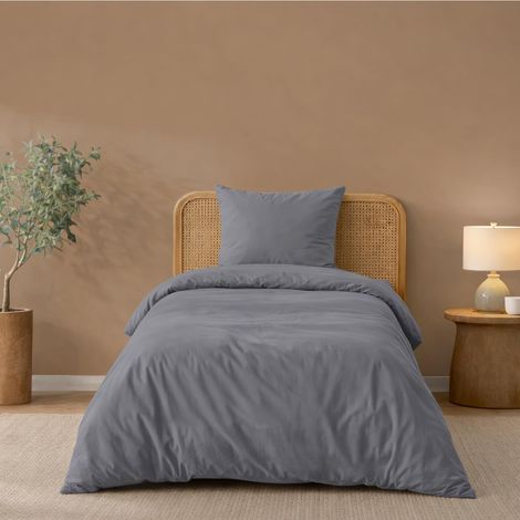 Housse de Couette 140x200 + 1 Taie Oreiller 65x65cm (1/5)