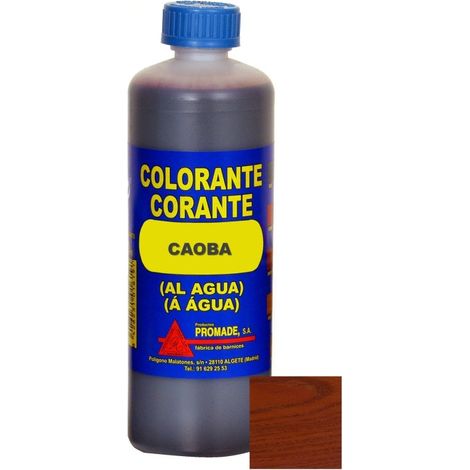 Colorante madera al agua 500 ml caoba acol507 promade (1/4)