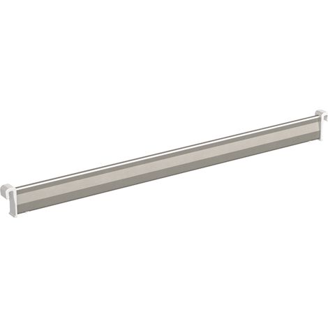 HETTICH Systema Top 2000 Zwischensteg, Stahl/Kunststoff vernickelt/ Alu-Finish