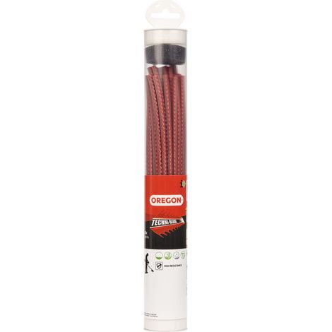 Filo per decespugliatore quadrato Techni-Blade Rosso ø 7.0mm/26cm Oregon 539174
